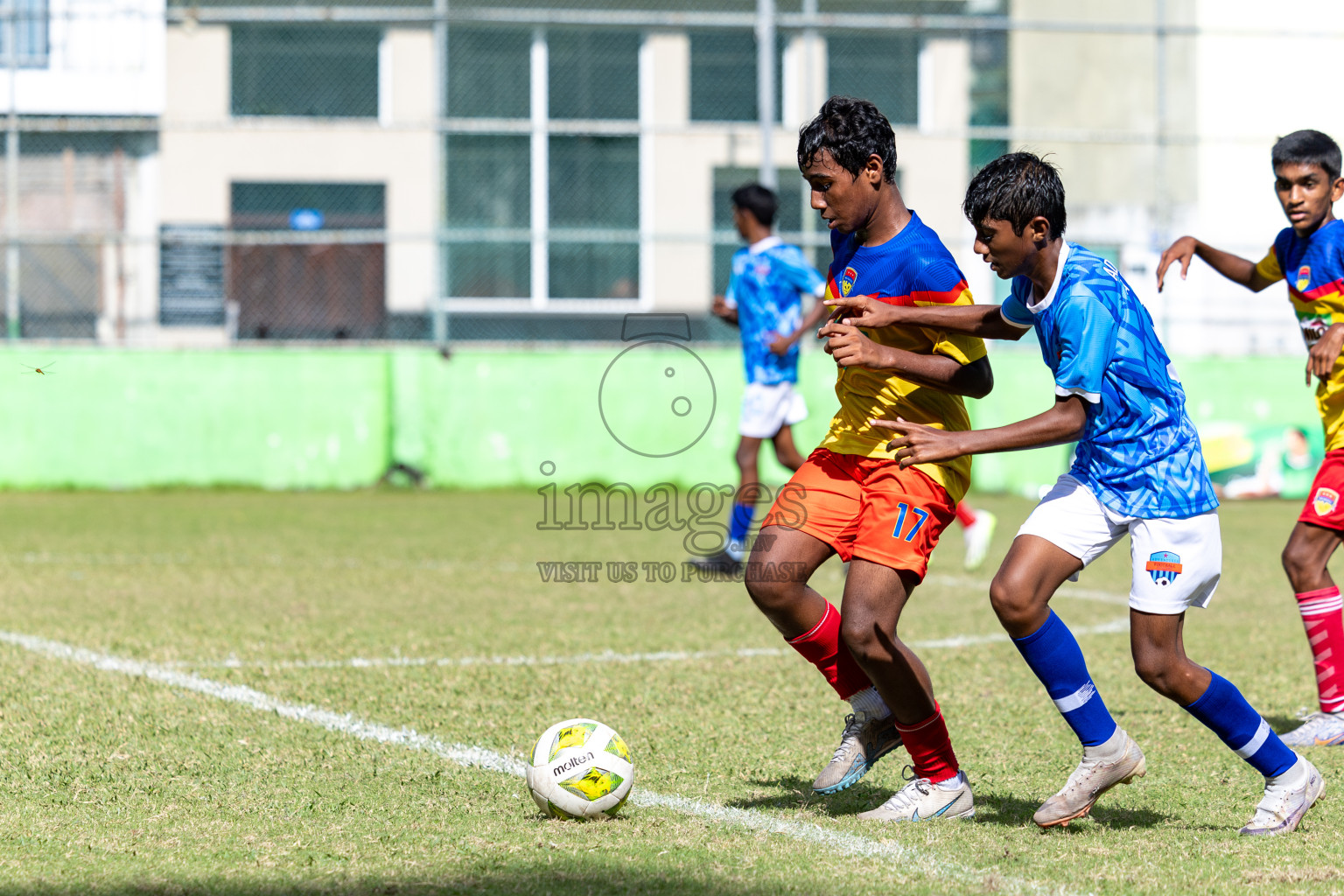 Day 4 of MILO Academy Championship 2024 (U-14) was held in Henveyru Stadium, Male', Maldives on Sunday, 3rd November 2024. 
Photos: Hassan Simah / Images.mv