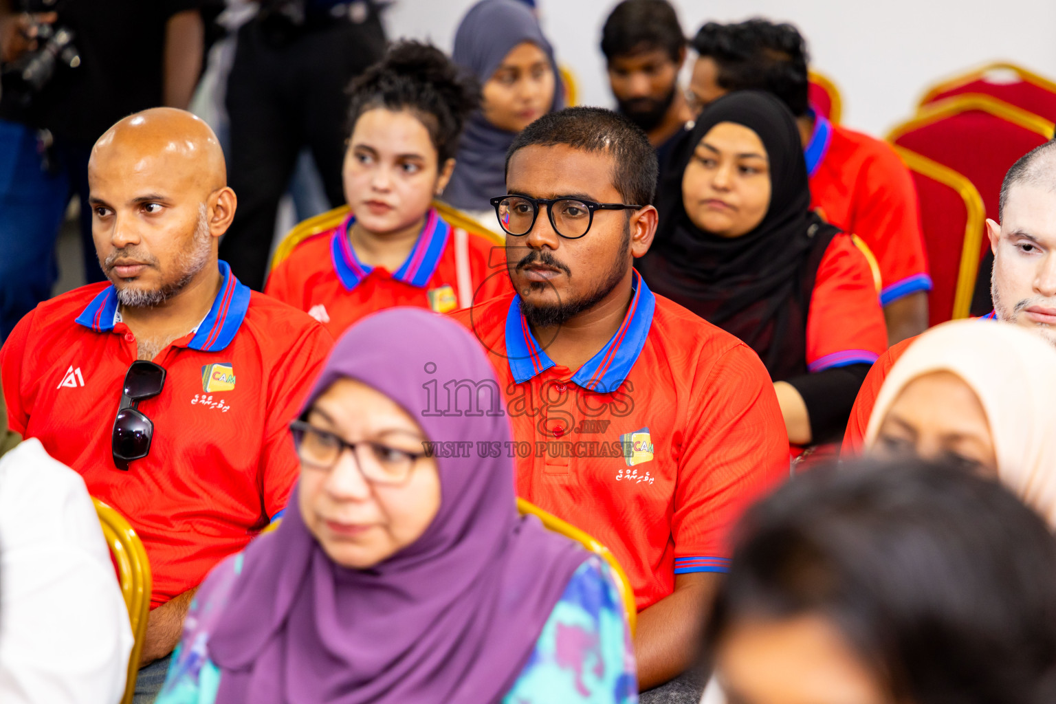 Logo Reveal and Launching Ceremony of the 7th Carrom World Cup 2025 was held in Boalhage, Male', Maldives on 1st September 2025. Photos: Nausham Waheed / images.mv