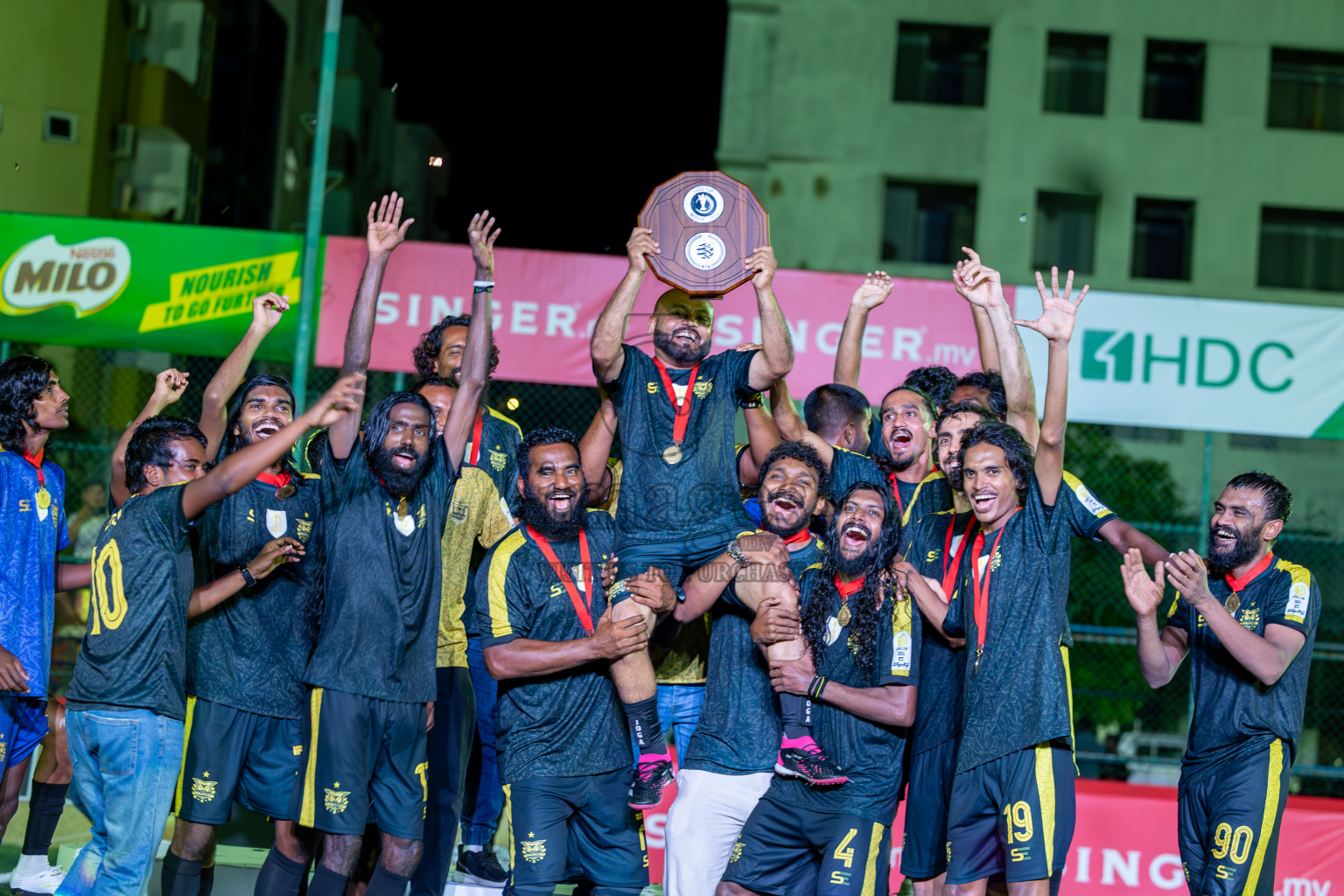 CLUB WAMCO vs JOALI Maldives  in the finals of Kings Cup 2024 held in Rehendi Futsal Ground, Hulhumale', Maldives on Sunday, 1st September 2024. 
Photos: Ismail Thoriq / images.mv