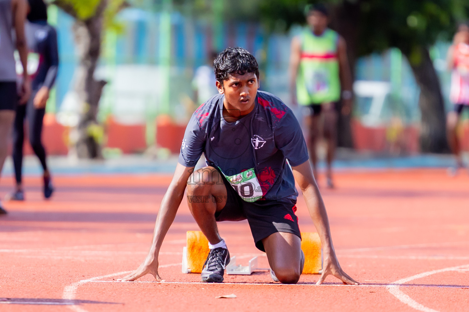 Day 2 of 12th Milo Association Championships was held in Ekuveni Track at Male', Maldives on Friday, 25th April 2025. Photos: Nausham Waheed / images.mv