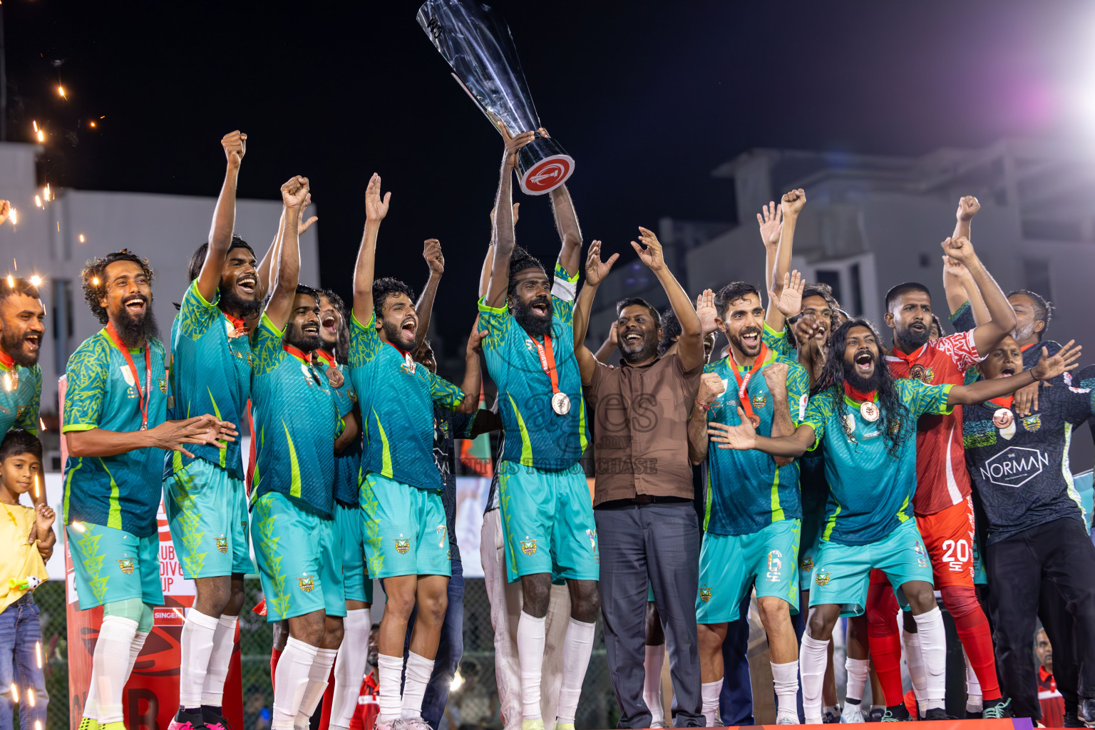 WAMCO vs RRC in the Final of Club Maldives Cup 2024 was held in Rehendi Futsal Ground, Hulhumale', Maldives on Friday, 18th October 2024. Photos: Ismail Thoriq / images.mv