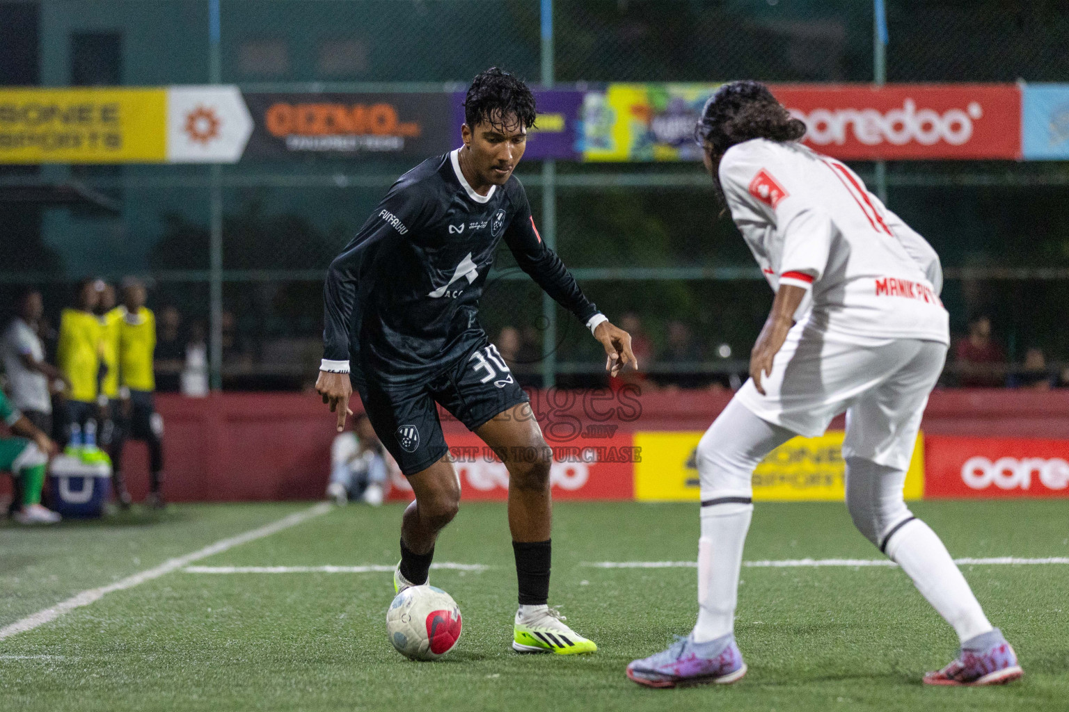 R Hulhu vs R Fainu in Day 10 of Golden Futsal Challenge 2024 was held on Tuesday, 23rd January 2024, in Hulhumale', Maldives Photos: Nausham Waheed / images.mv