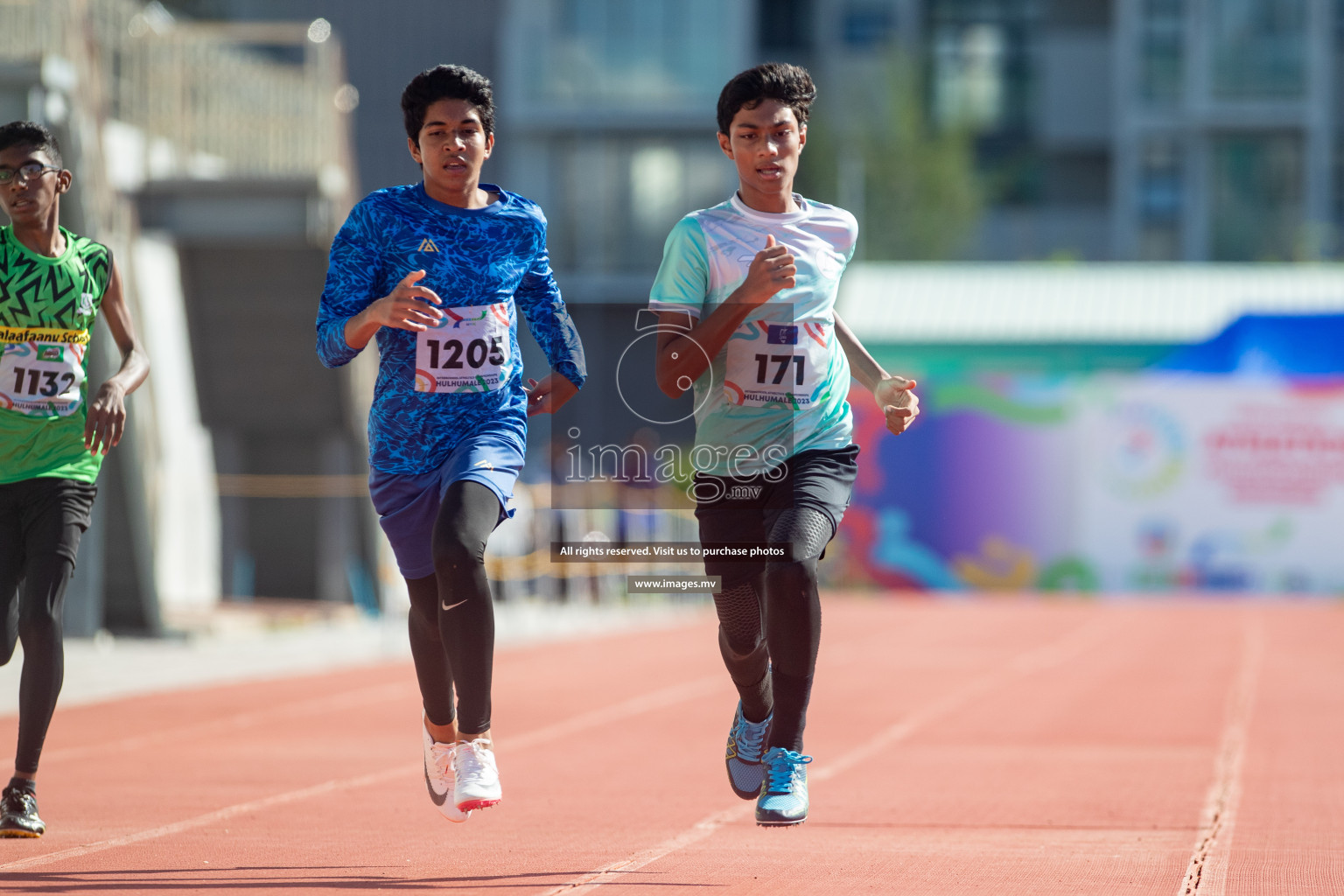 Day four of Inter School Athletics Championship 2023 was held at Hulhumale' Running Track at Hulhumale', Maldives on Wednesday, 17th May 2023. Photos: Nausham Waheed/ images.mv