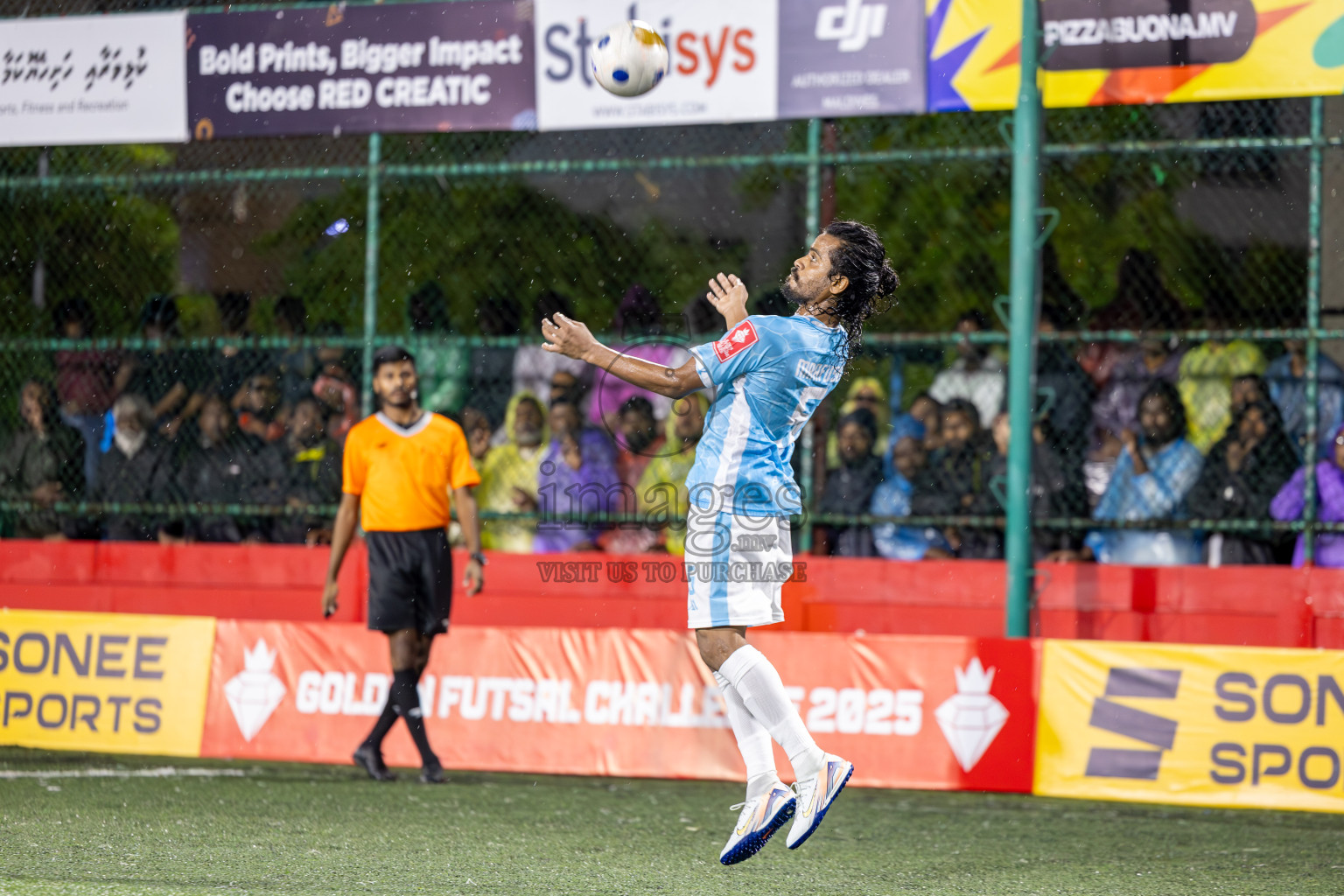 K Gaafaru vs K Maafushi in Day 10 of Golden Futsal Challenge 2025 was held on Tuesday, 14th January 2025, in Hulhumale', Maldives Photos: Ismail Thoriq / images.mv