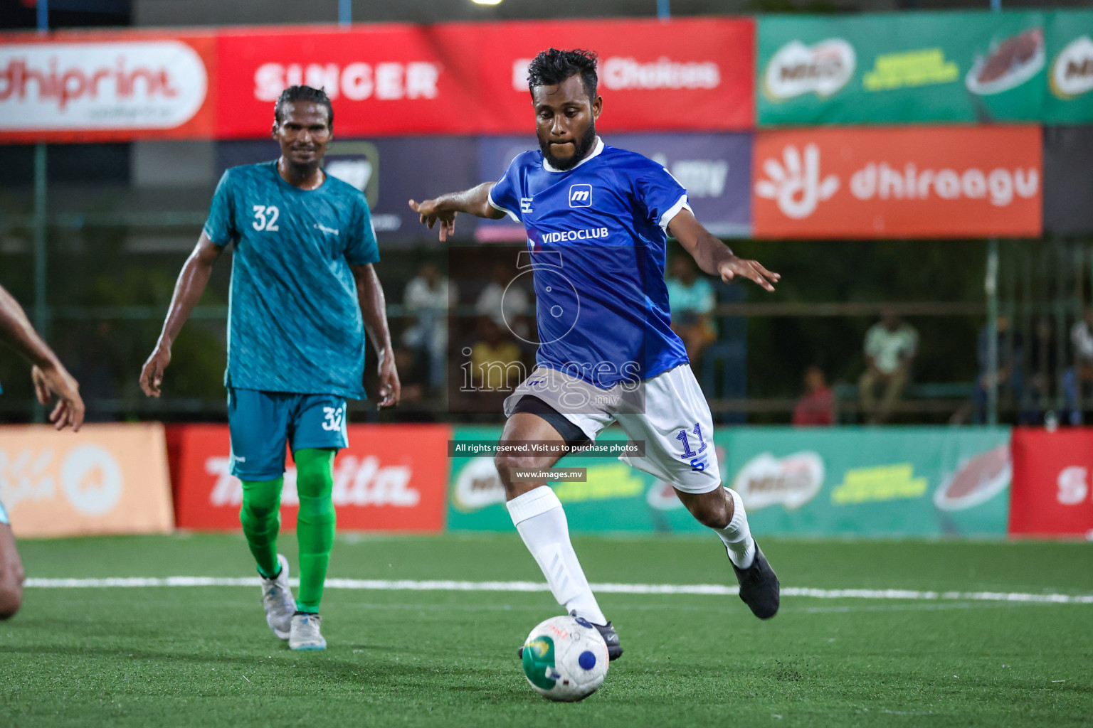 Medianet vs Crossroads Maldives in Club Maldives Cup 2023 held in Hulhumale, Maldives, on Tuesday, 18th July 2023 Photos: Nausham Waheed / images.mv