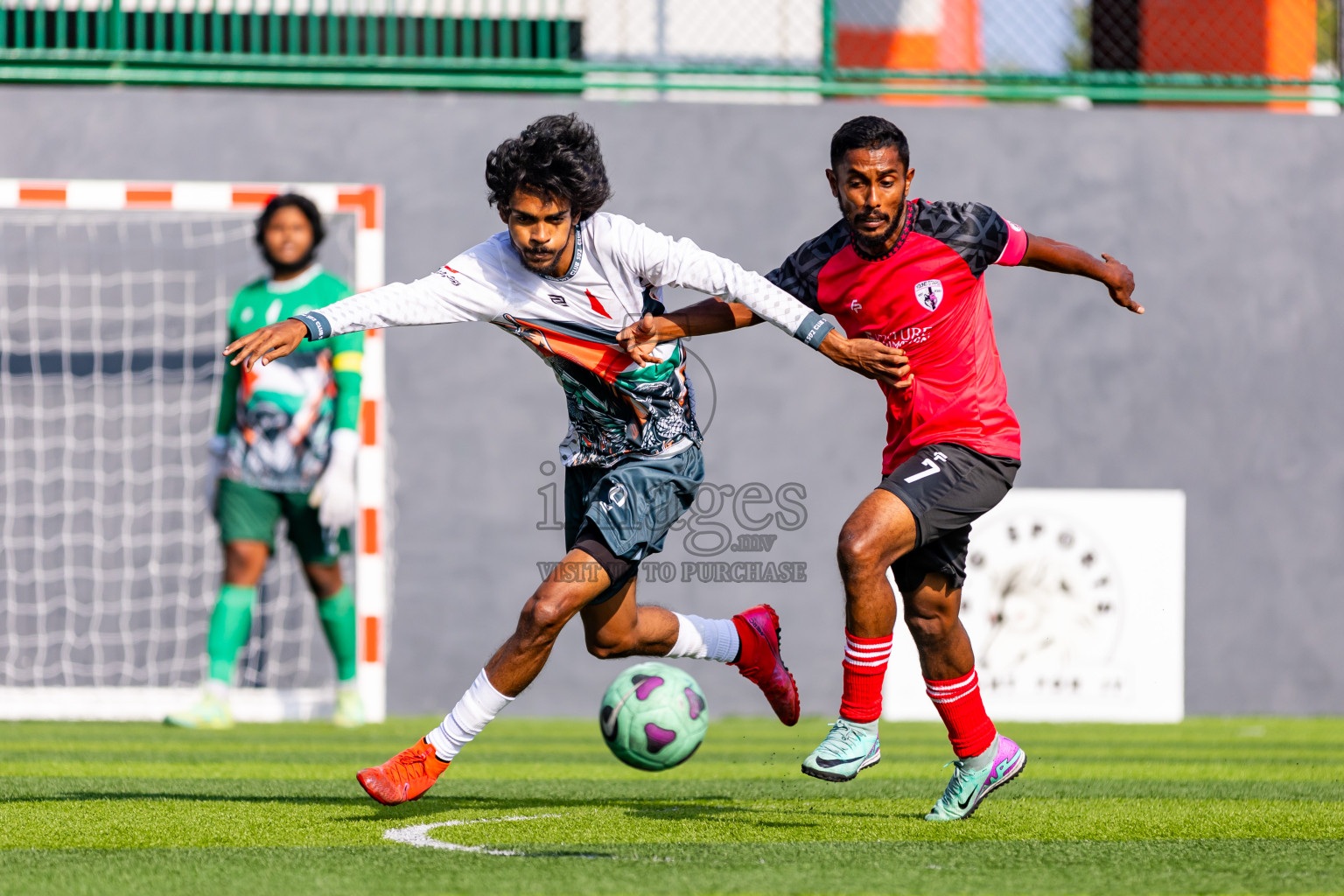 Young Stars vs SDZ Juniors in Day 8 of BG Futsal Challenge 2024 was held on Tuesday, 19th March 2024, in Male', Maldives Photos: Nausham Waheed / images.mv