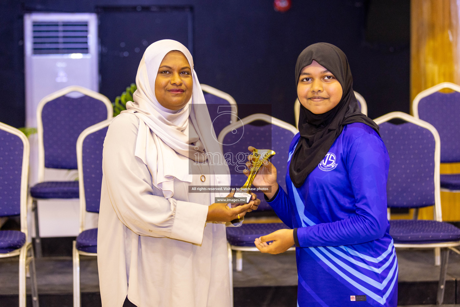 Day4 of 24th Interschool Netball Tournament 2023 was held in Social Center, Male', Maldives on 30th October 2023. Photos: Nausham Waheed / images.mv