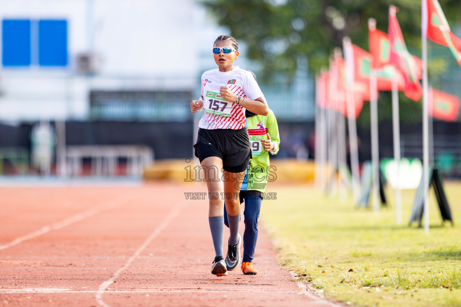 Day 2 of 12th Milo Association Championships was held in Ekuveni Track at Male', Maldives on Friday, 25th April 2025. 
Photos: Hassan Simah / images.mv
