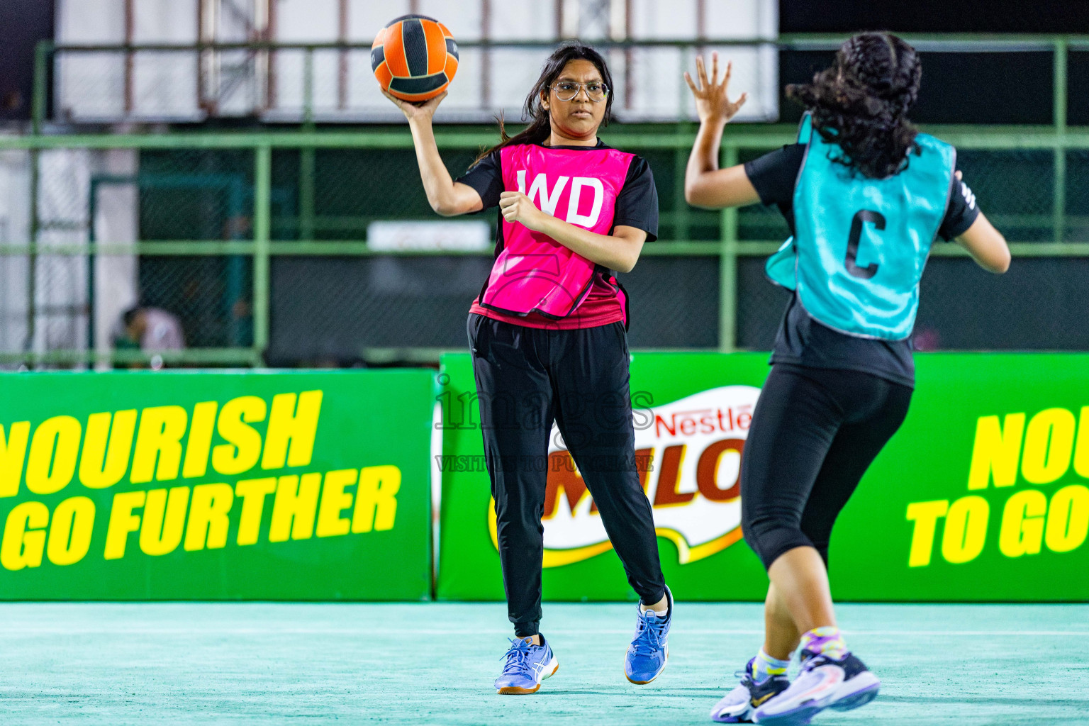 Final of MILO 3x3 Netball Challenge 2024 was held in Ekuveni Netball Court at Male', Maldives on Thursday, 20th March 2024. Photos: Nausham Waheed / images.mv