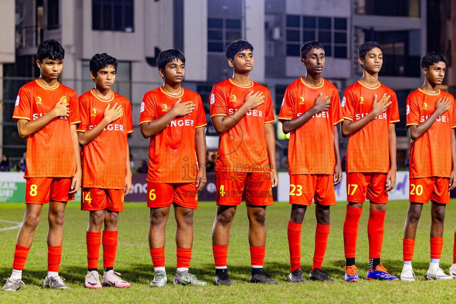 Under 14 Victory vs TC on day 3 of Dhivehi Youth League 2024 held at Henveiru Stadium on Saturday, 23rd November 2024. Photos: Nausham Waheed/ Images.mv