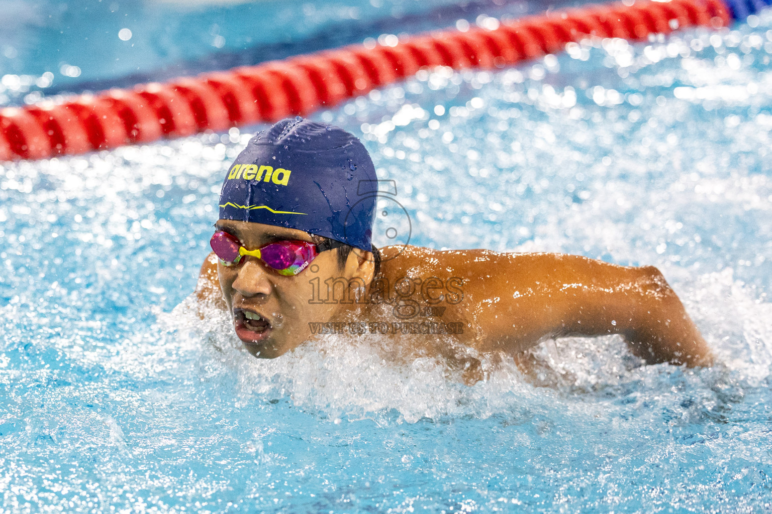 Day 7 of National Swimming Competition 2024 held in Hulhumale', Maldives on Thursday, 19th December 2024.
Photos: Ismail Thoriq / images.mv