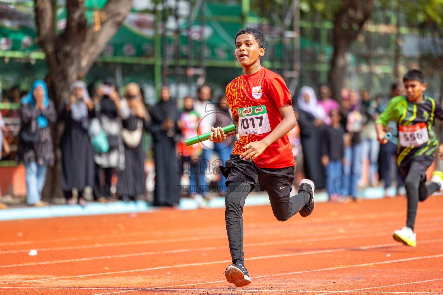 Day 6 of Inter-school Athletics Championship 2025 held in Ekuveni Synthetic Track, Male', Maldives on Sunday, 12th October 2025. Photos by: Ismail Thoriq / Images.mv