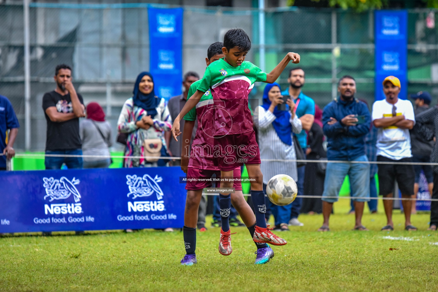 Day 4 of Milo Kids Football Fiesta 2022 was held in Male', Maldives on 22nd October 2022. Photos: Nausham Waheed/ images.mv