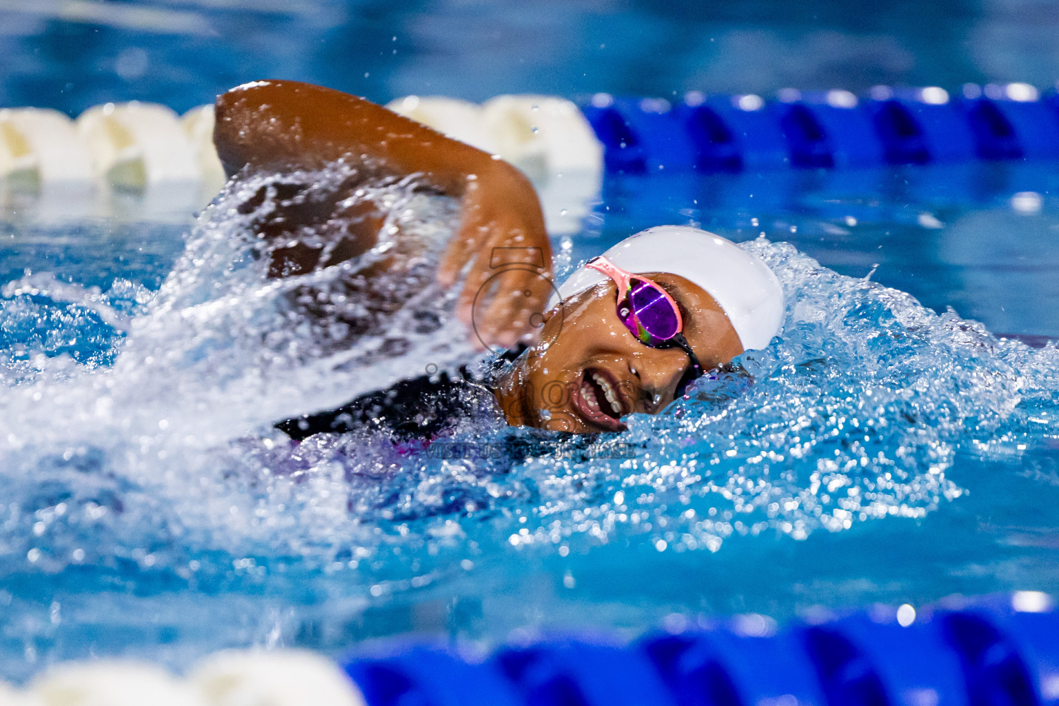 Day 5 of 20th Inter-school Swimming Competition 2024 held in Hulhumale', Maldives on Wednesday, 16th October 2024. Photos: Nausham Waheed / images.mv