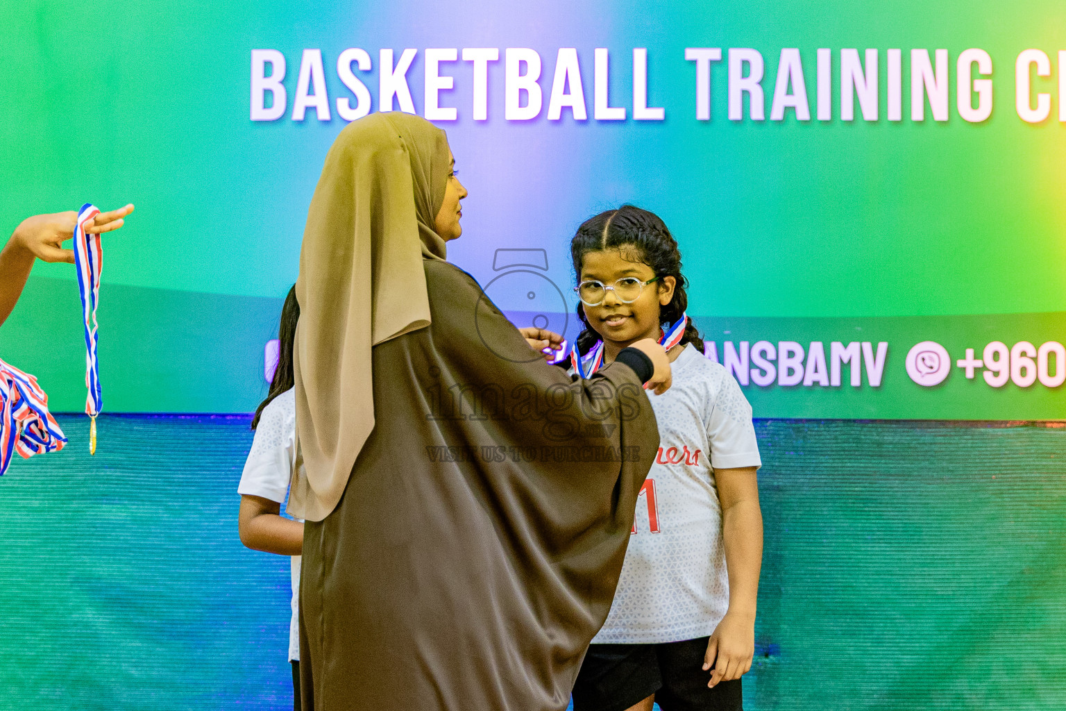 Day 3 of Milo 5 x 5 Junior Challenge 2025 - Basketball tournament held in Basketball Training Center, Male', Maldives on Saturday, 11th October 2025. Photos by: Nausham Waheed, Areef Adam / Images.mv