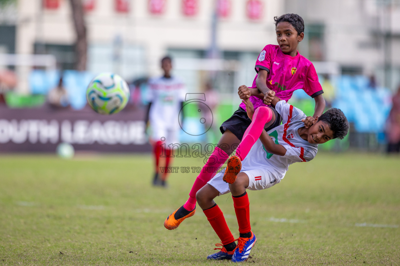 Dhivehi Youth League 2024 - Day 1. Matches held at Henveiru Stadium on 21st November 2024 , Thursday. Photos: Shuu Abdul Sattar/ Images.mv