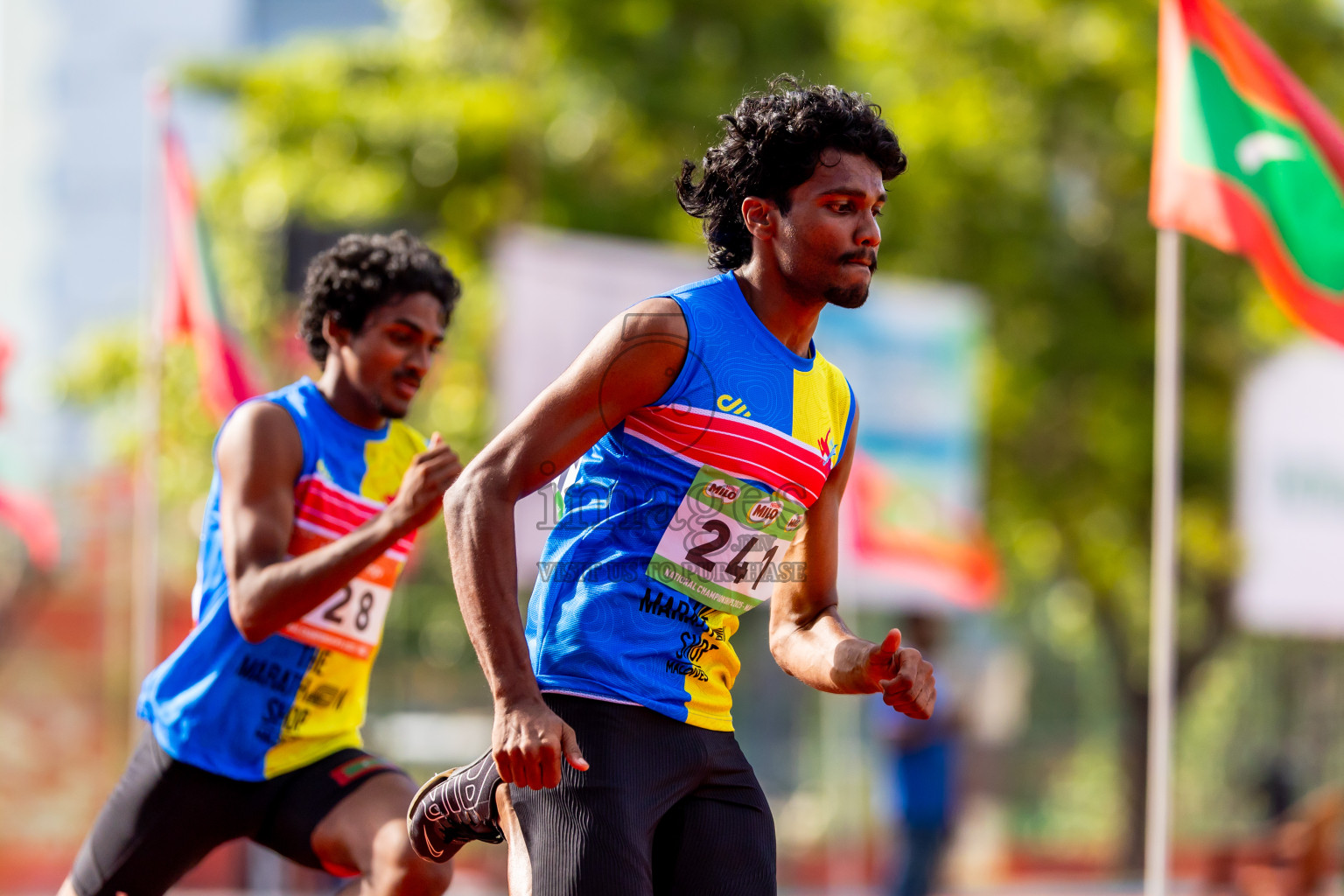 Day 3 of National Athletics Championship 2025 was held at Ekuveni Running Ground in Male', Maldives on Saturday, 16th August 2025. Photos: Nausham Waheed / images.mv