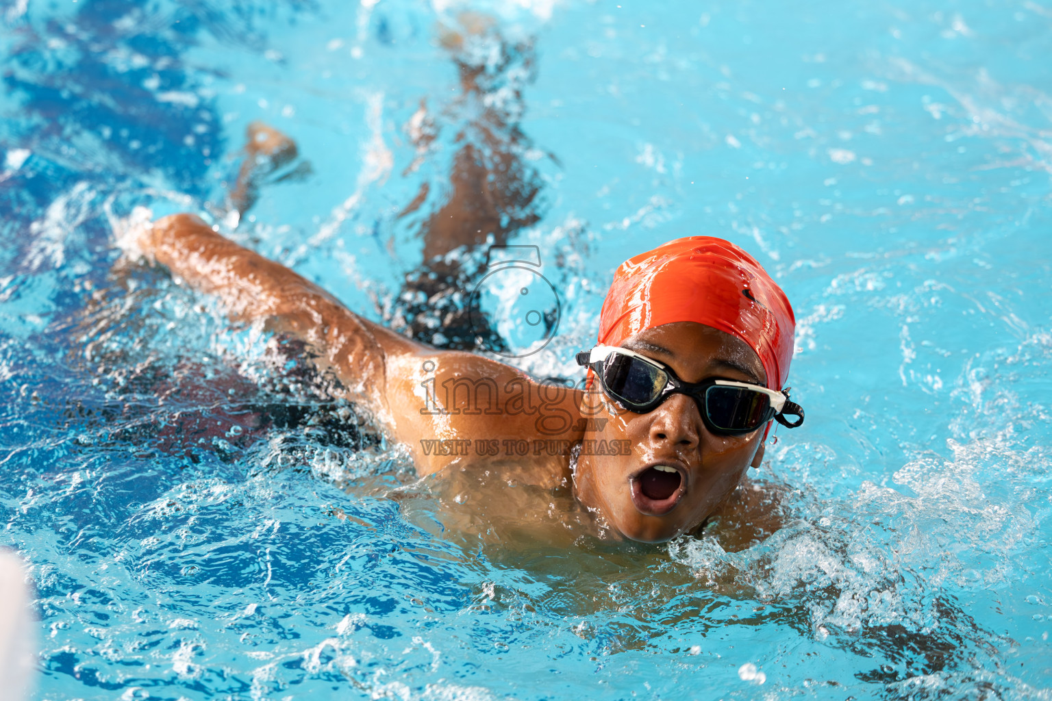 Day 2 of 20th BML Inter-school Swimming Competition 2024 held in Hulhumale', Maldives on Sunday, 13th October 2024. Photos: Ismail Thoriq / images.mv