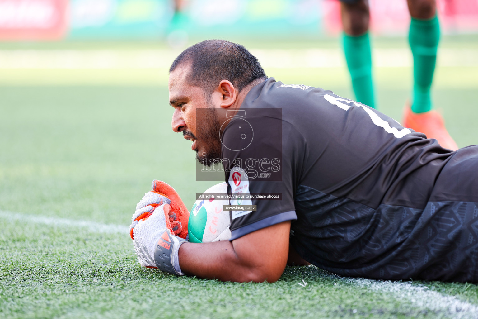 Team Allied vs Gas Club in Club Maldives Cup 2023 held in Hulhumale, Maldives, on Saturday, 22nd July 2023. Photos: Nausham Waheed / images.mv