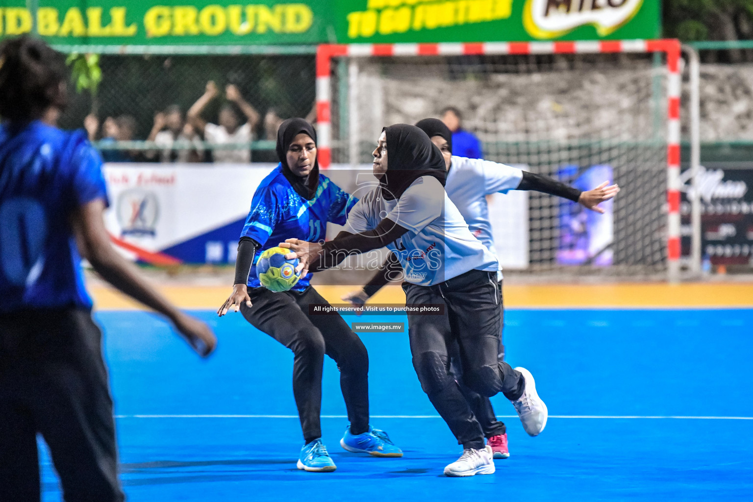 Day 16 of Milo 6th Inter Office Handball Tournament 2022 - Photos by Nausham Waheed