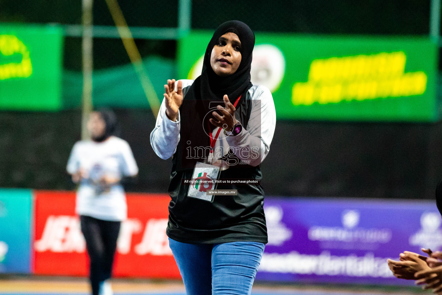 Day 5 of 6th MILO Handball Maldives Championship 2023, held in Handball ground, Male', Maldives on Friday, 24th May 2023 Photos: Shuu Abdul Sattar/ Images.mv