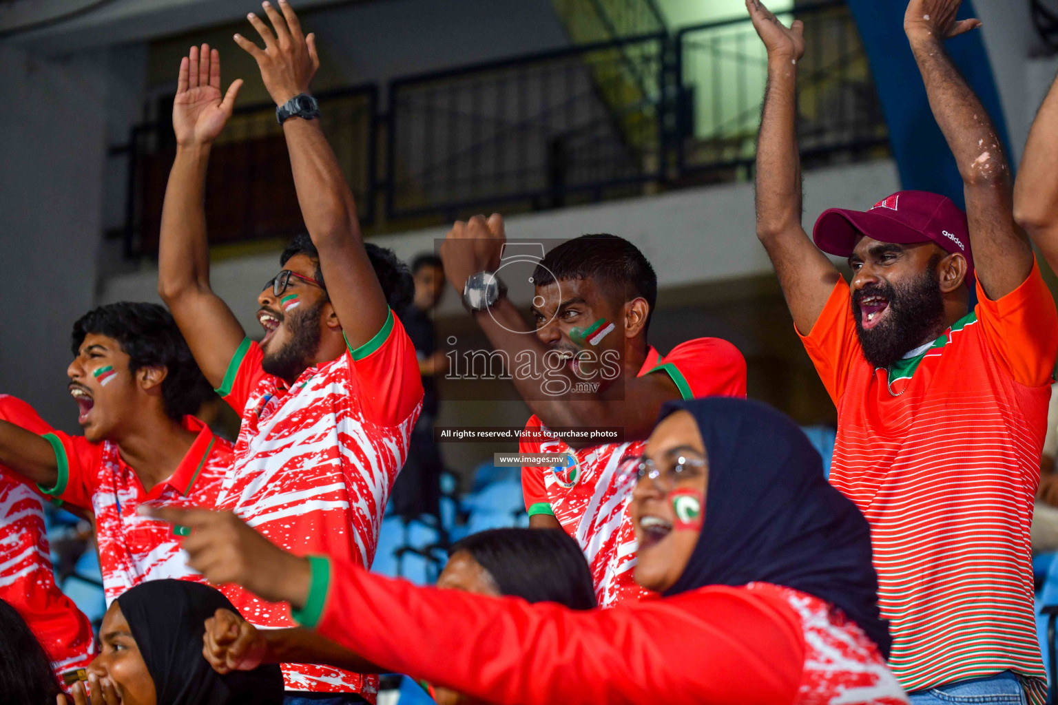 Maldives vs Bhutan in SAFF Championship 2023 held in Sree Kanteerava Stadium, Bengaluru, India, on Wednesday, 22nd June 2023. Photos: Nausham Waheed / images.mv