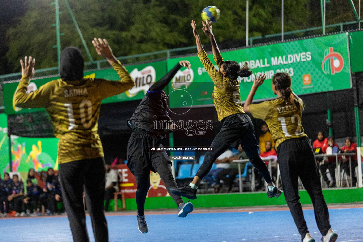 Day 12th of 6th MILO Handball Maldives Championship 2023, held in Handball ground, Male', Maldives on 1st June 2023 Photos: Shuu/ Images.mv