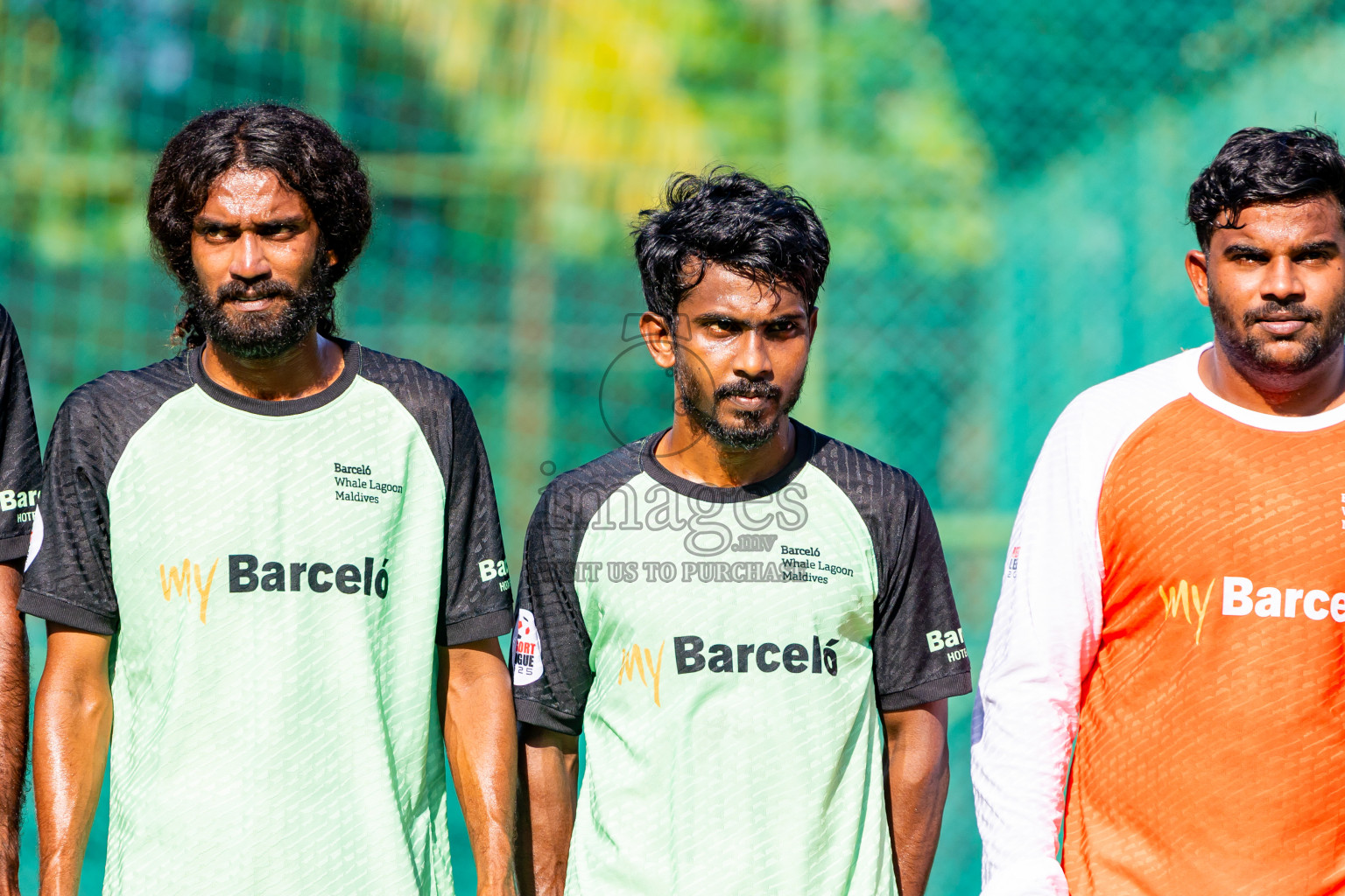 Barcelo vs Vilamendhoo in Day 3 of Resort League 2025 (Ari Zone) was held on Sunday, 22nd June 2025 in Conrad Maldives Rangali Island, Alif Dhaalu Atoll, Maldives. Photos: Nausham Waheed / images.mv