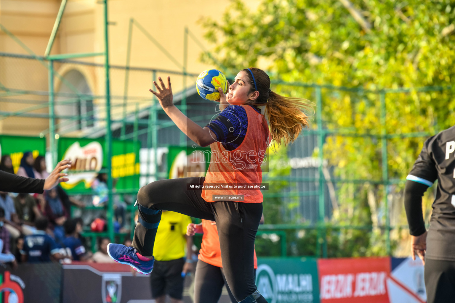 Day 4 of Milo 6th Inter Office Handball Tournament 2022 - Photos by  Nausham Waheed