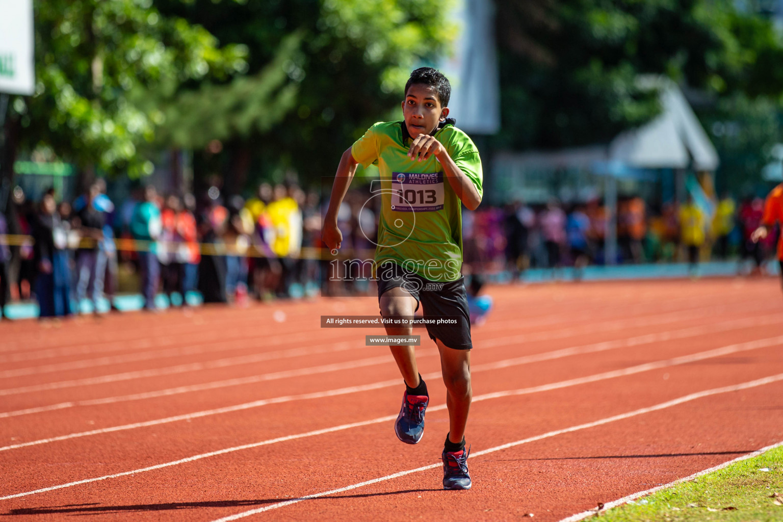 Day 1 of Inter-School Athletics Championship held in Male', Maldives on 22nd May 2022. Photos by: Maanish / images.mv