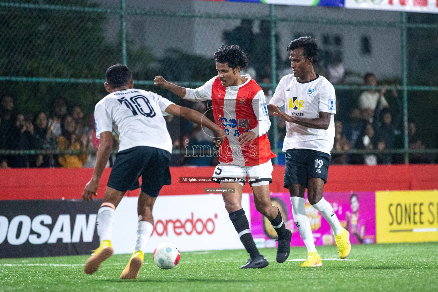 HDh. Mukundhoo vs HDh. Nellaidhoo in Golden Futsal Challenge 2023 on 05 February 2023 in Hulhumale, Male, Maldives