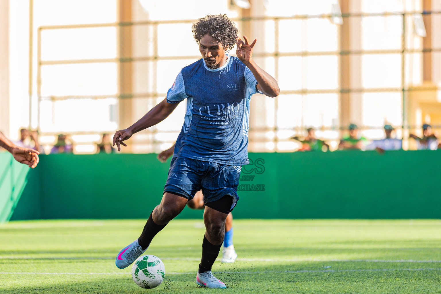 Kandooma vs SAII Lagoon in Resort League 2025 (South Male Zone) day 5 was held on Thursday, 2nd October 2025 in Crossroads's Maldives, Photos: Areef Adam / images.mv