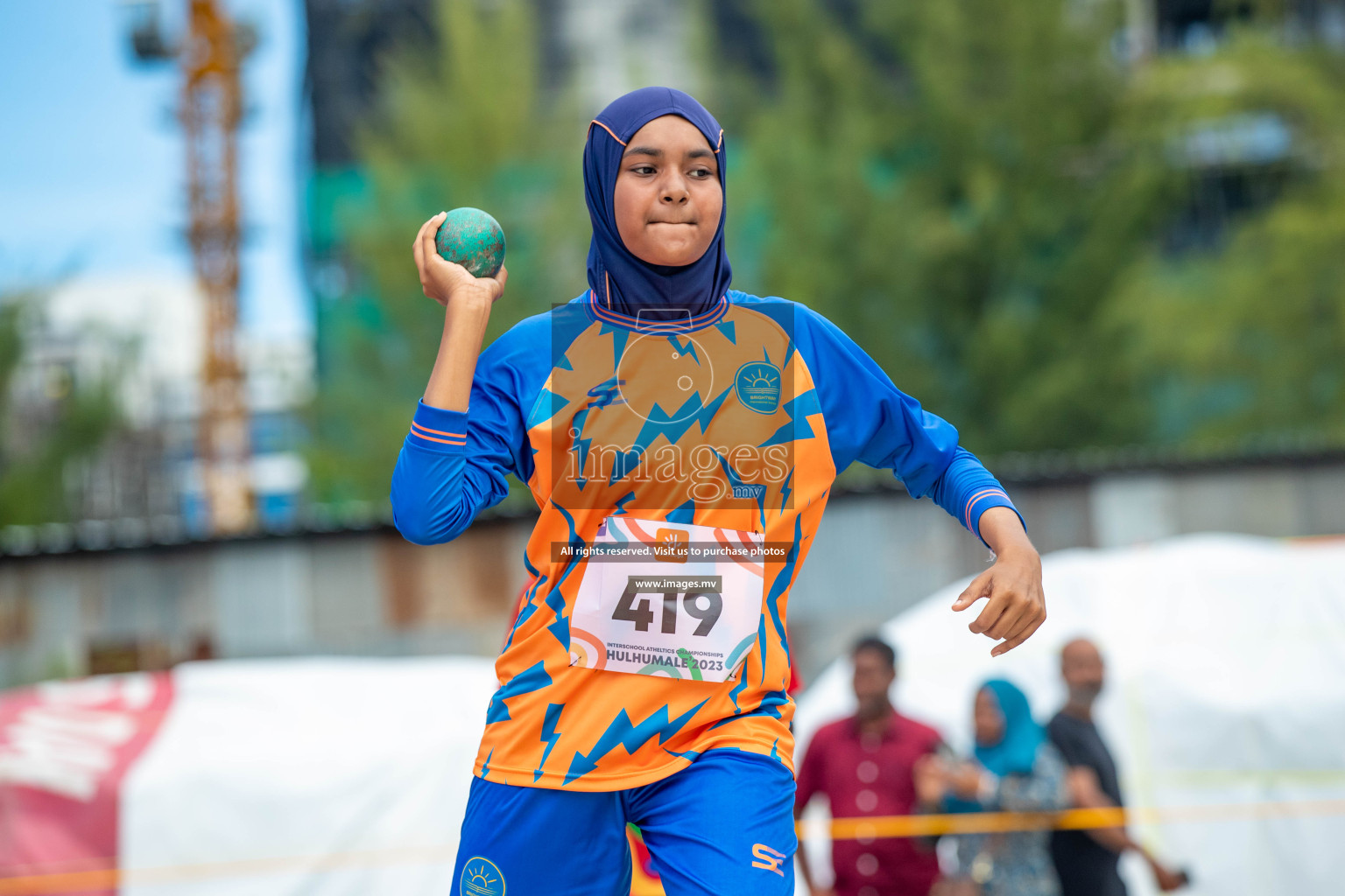 Day two of Inter School Athletics Championship 2023 was held at Hulhumale' Running Track at Hulhumale', Maldives on Sunday, 15th May 2023. Photos: Nausham Waheed / images.mv