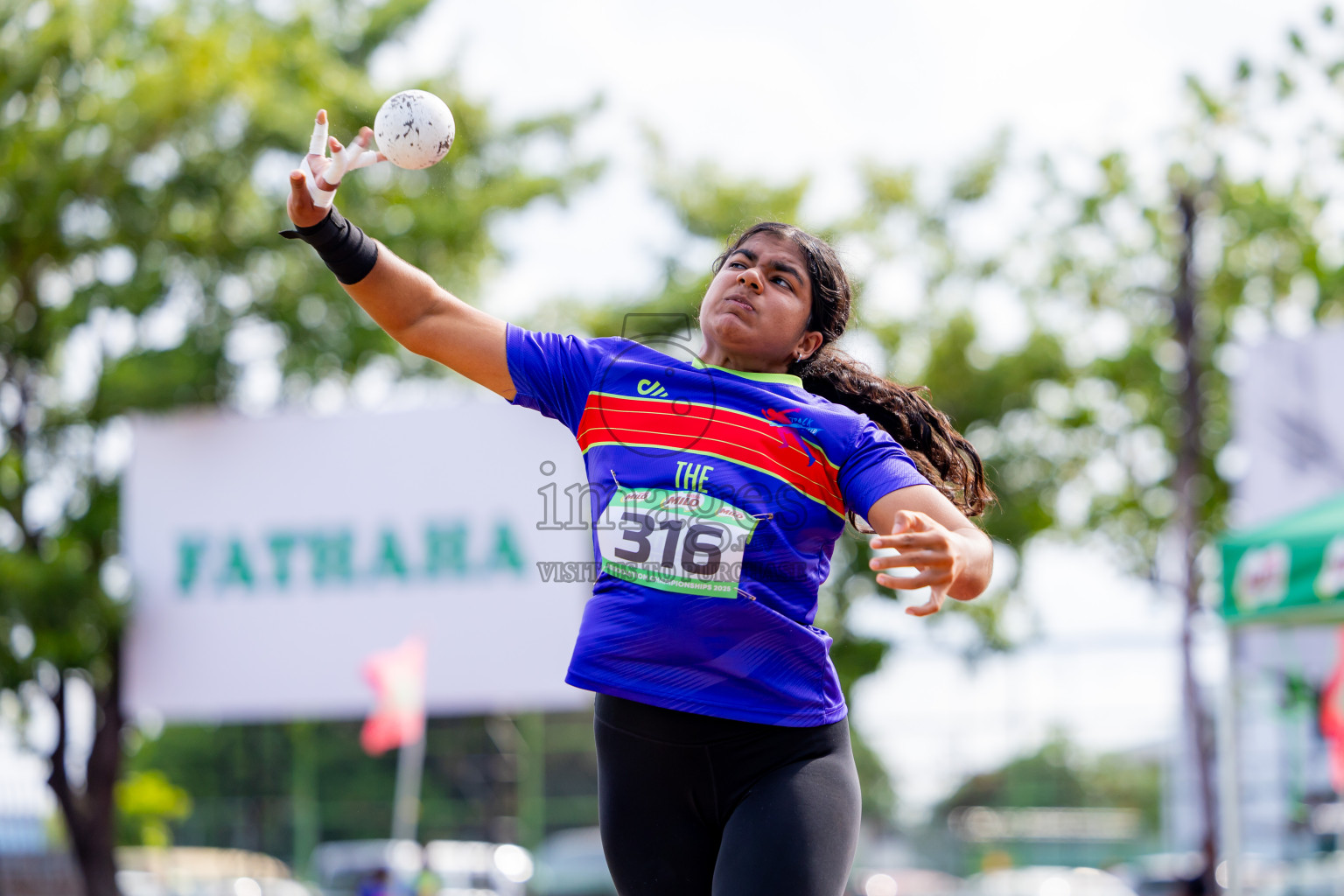 Day 3 of 12th Milo Association Championships was held in Ekuveni Track at Male', Maldives on Saturday, 26th April 2025. Photos: Nausham Waheed / images.mv