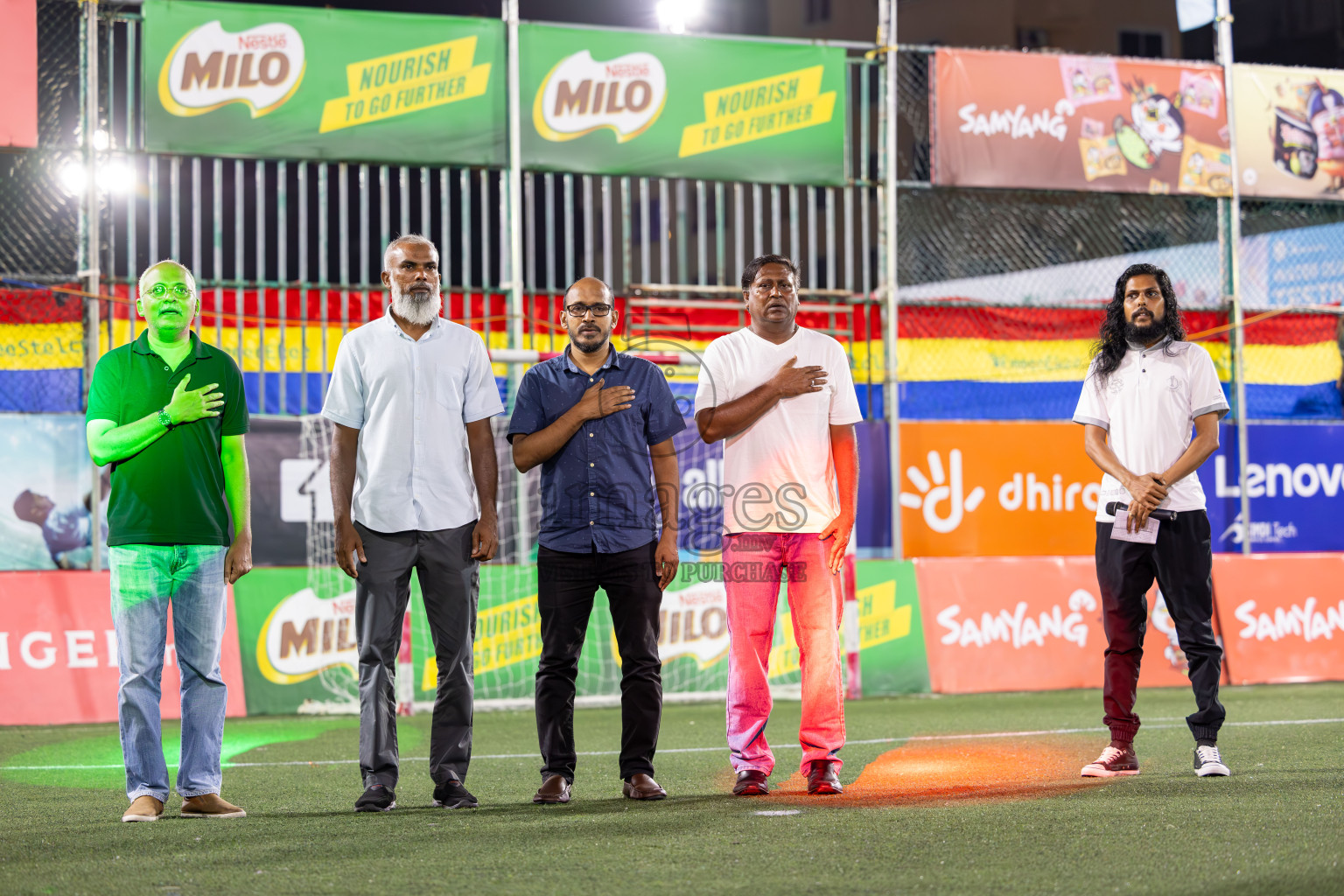 WAMCO vs STELCO in Semi Finals of Club Maldives Cup 2024 held in Rehendi Futsal Ground, Hulhumale', Maldives on Monday, 14th October 2024. Photos: Ismail Thoriq / images.mv