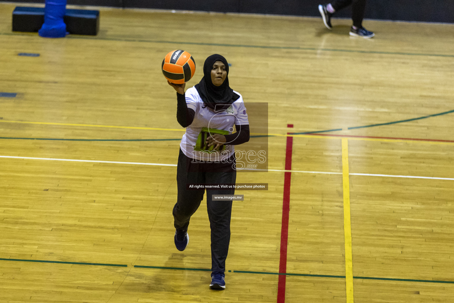 Sports Club Shining Star vs Club Green Streets in the Milo National Netball Tournament 2022 on 17 July 2022, held in Social Center, Male', Maldives. Photographer: Hassan Simah / Images.mv