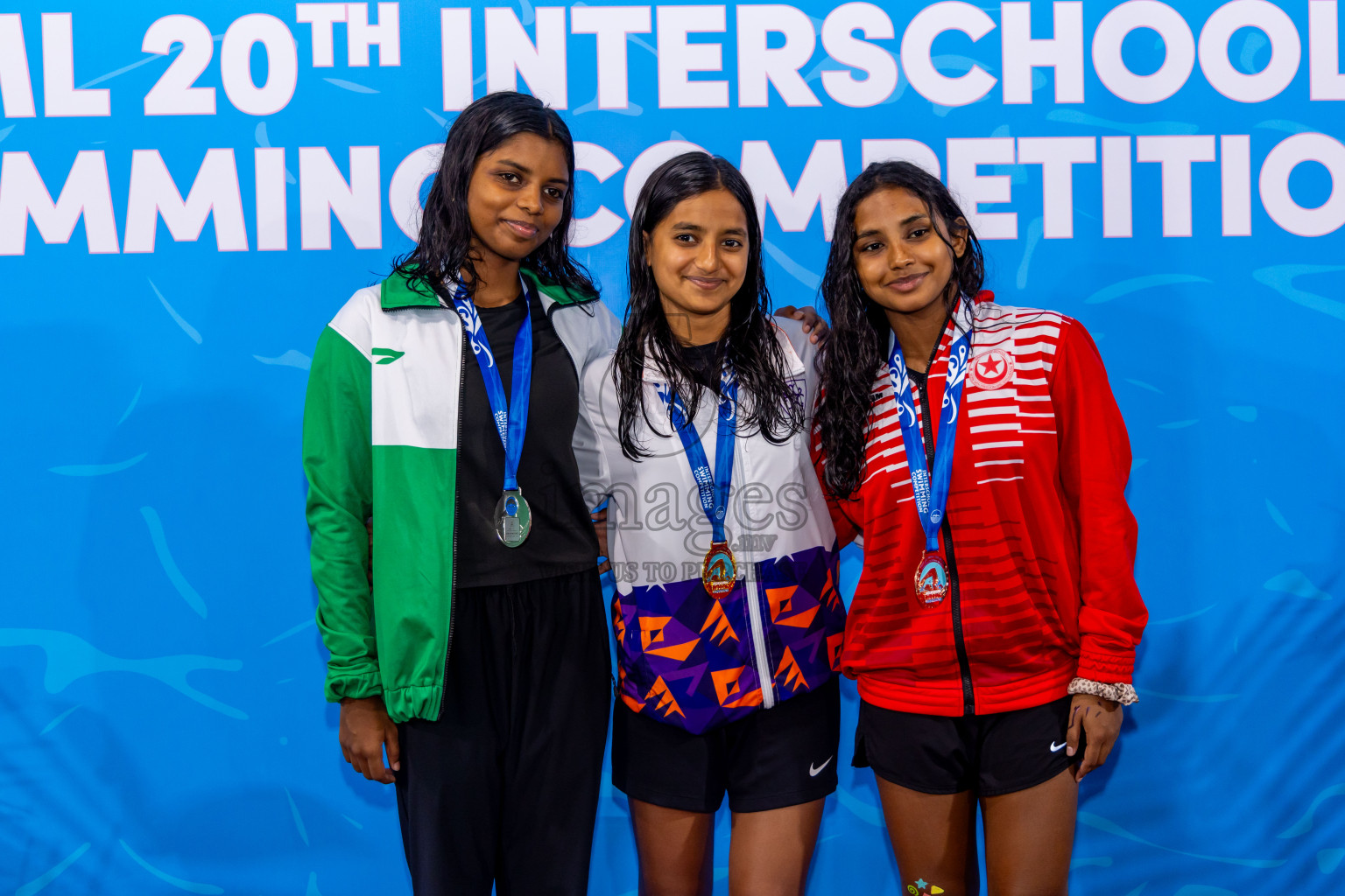 Day 5 of 20th Inter-school Swimming Competition 2024 held in Hulhumale', Maldives on Wednesday, 16th October 2024. Photos: Nausham Waheed / images.mv