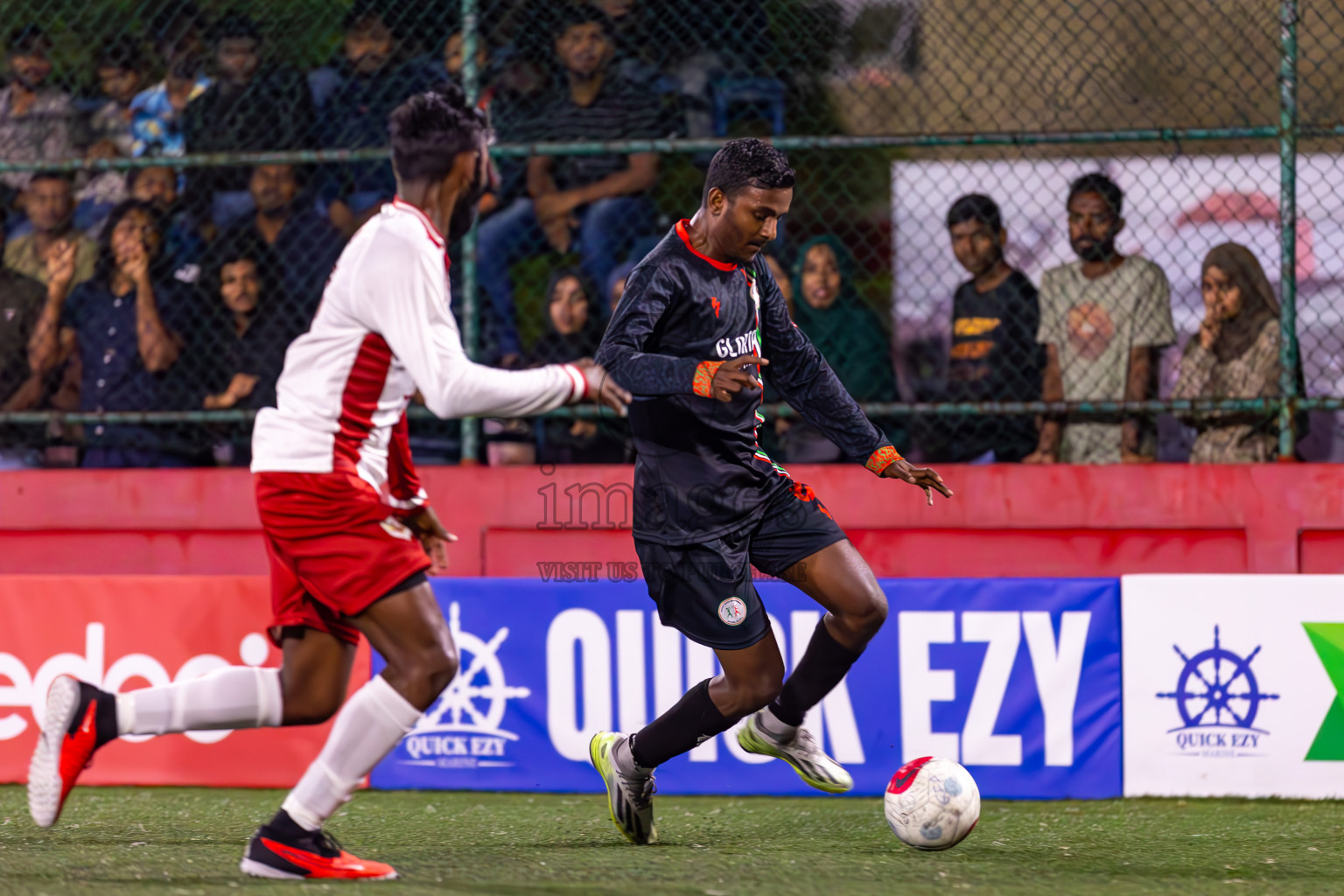 L Isdhoo vs L Hithadhoo in Day 16 of Golden Futsal Challenge 2024 was held on Tuesday, 30th January 2024, in Hulhumale', Maldives Photos: Ismail Thoriq / images.mv