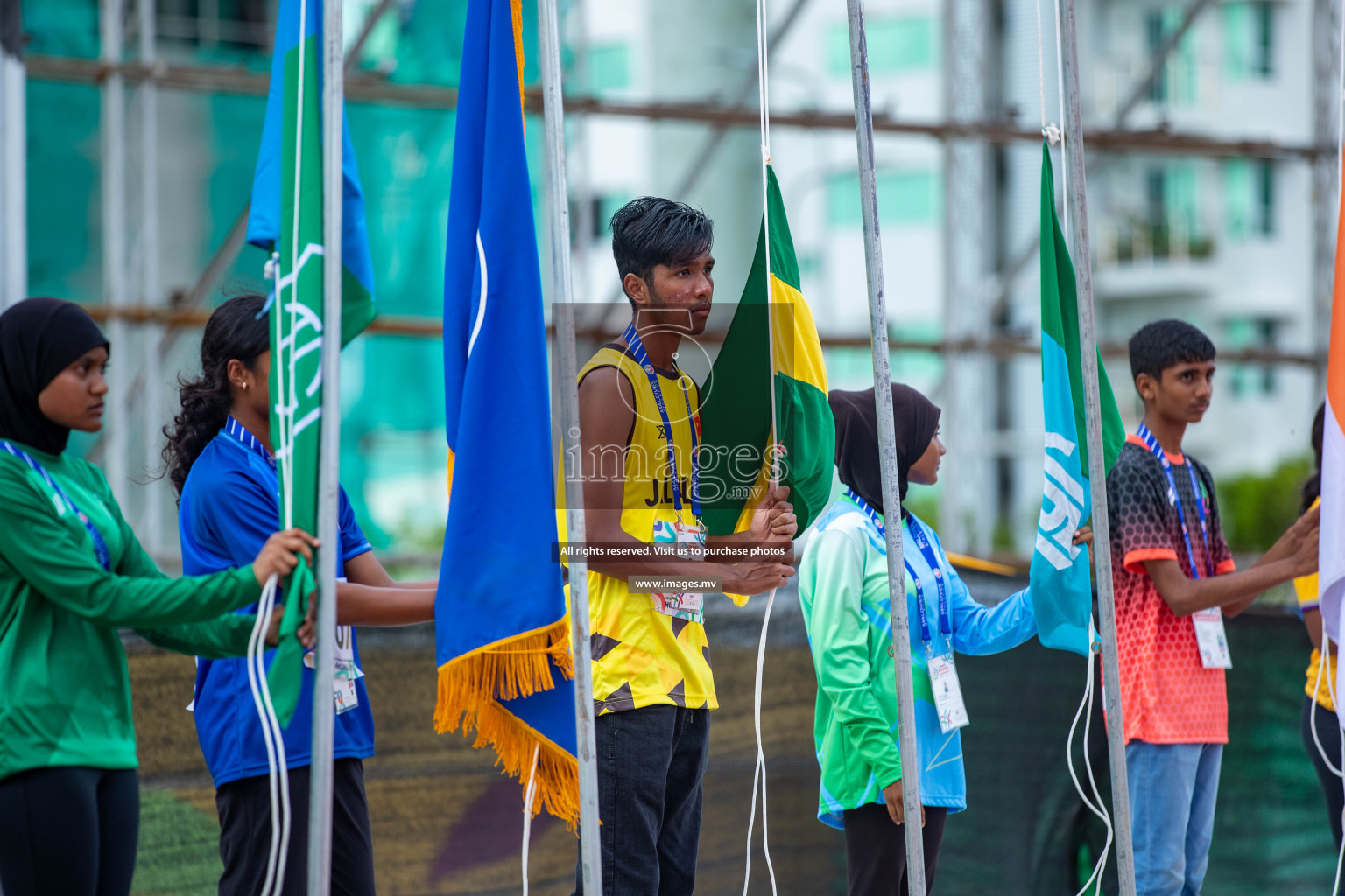 Day one of Inter School Athletics Championship 2023 was held at Hulhumale' Running Track at Hulhumale', Maldives on Saturday, 14th May 2023. Photos: Nausham Waheed / images.mv