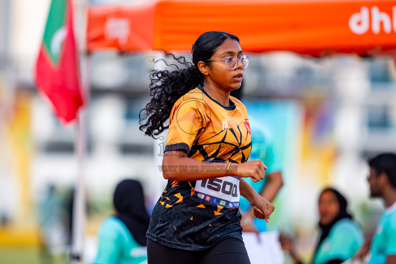 Day 5 of MWSC Interschool Athletics Championships 2024 held in Hulhumale Running Track, Hulhumale, Maldives on Wednesday, 13th November 2024. Photos by: Nausham Waheed / Images.mv