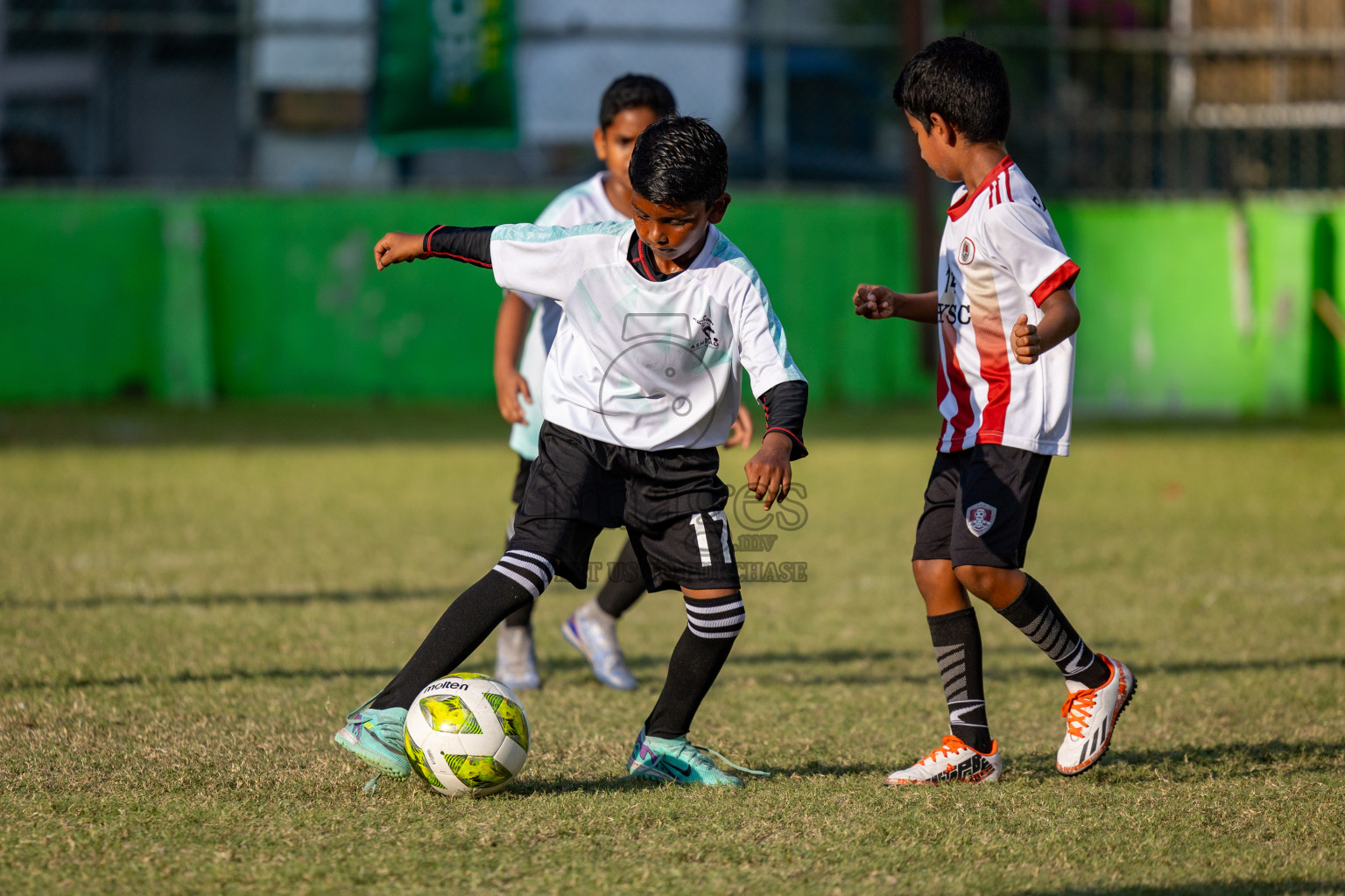 Day 2 of MILO Academy Championship 2025 was held on Friday, 14th February 2025 in Henveiru Stadium. 
Photos: Hassan Simah / Images.mv