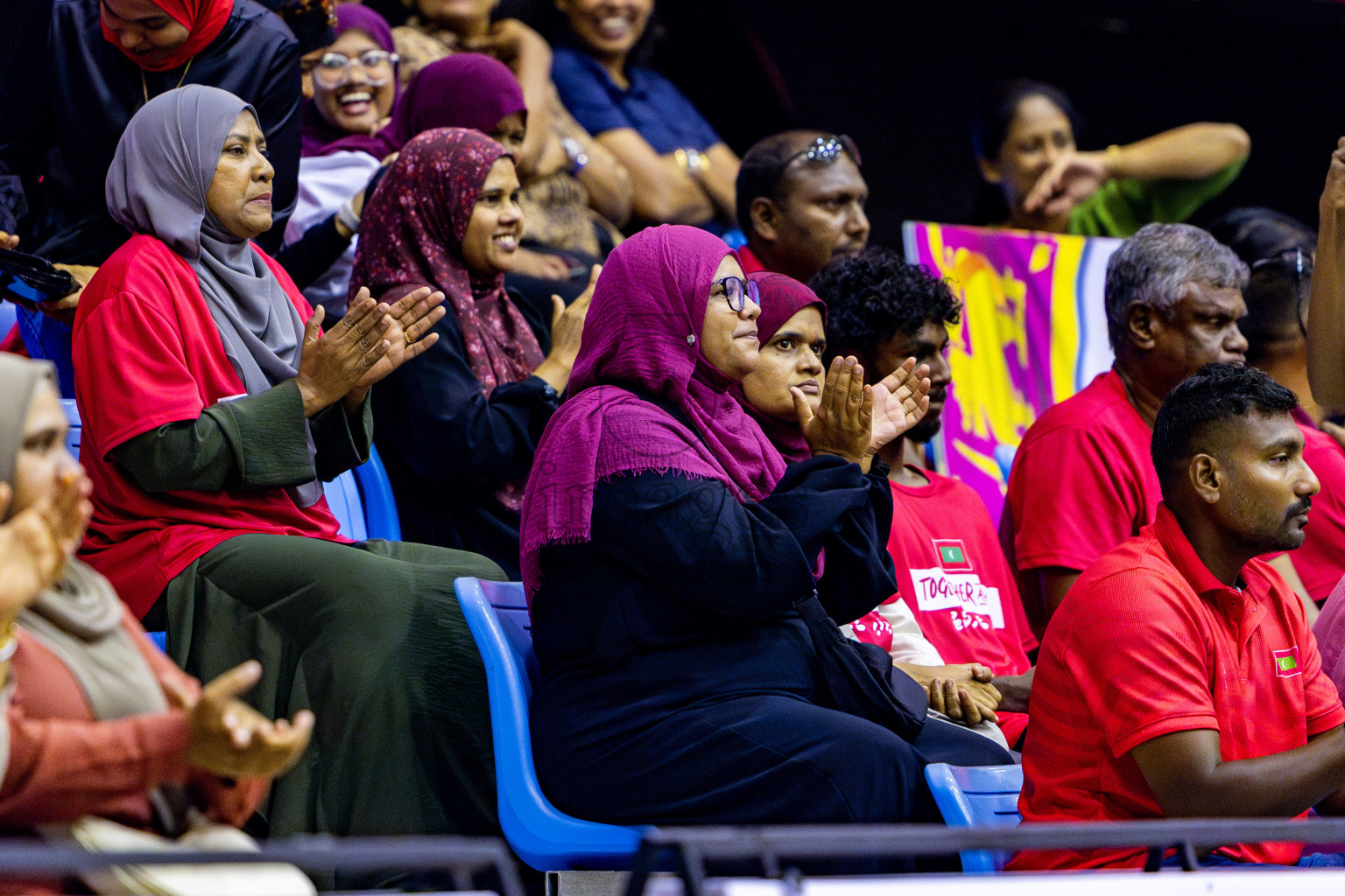 Maldives vs Bangladesh in Day 1 of Under 16 Woman's Asian Cup SABA Qualifiers 2025 was held in Social Center, Male', Maldives on 12th June 2025. Photos: Nausham Waheed / images.mv