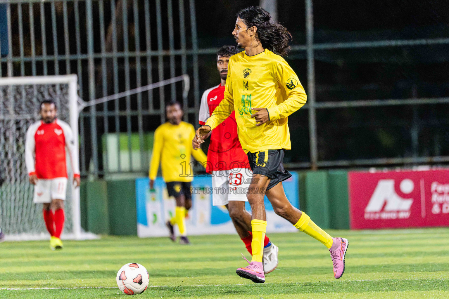 Kanmathi SC VS BEST in Day 4 - Fonadhoo Youth Futsal Challenge 2025 held in Fonadhoo Futsal Stadium, L. Fonadhoo, Maldives on Wednesday, 29th October 2025 Photos: Arif Rasheed / images.mv