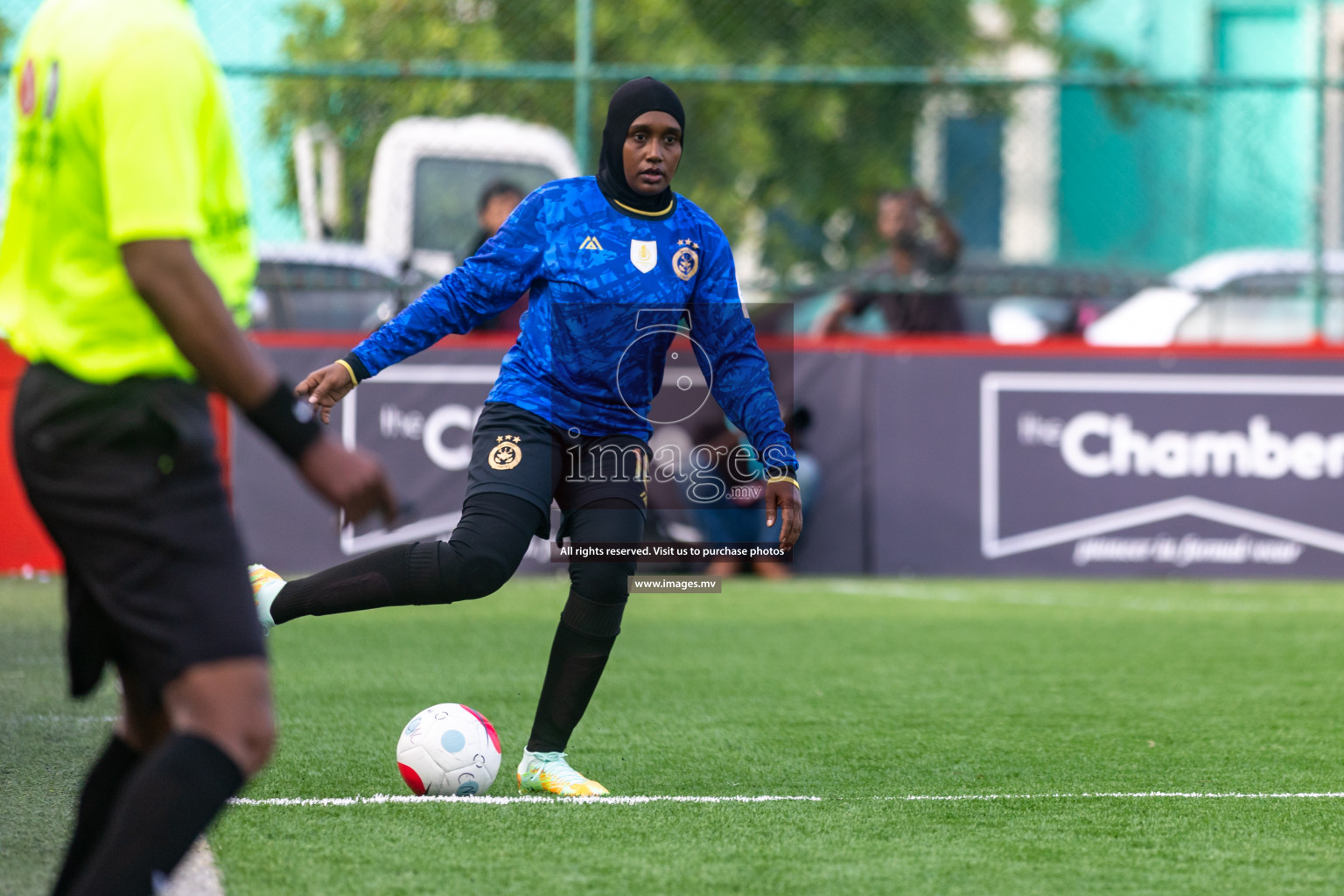 MPL vs Team Fenaka in Eighteen Thirty Women's Futsal Fiesta 2022 was held in Hulhumale', Maldives on Wednesday, 12th October 2022. Photos: Ismail Thoriq / images.mv