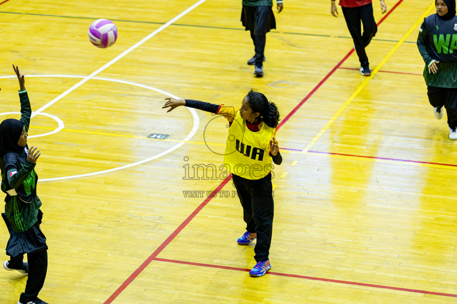 Day 1 of Inter-School Netball Tournament 2025 was held in Social Center Indoor Hall on Saturday, 18th October 2025. Photos: Areef Adam / images.mv
