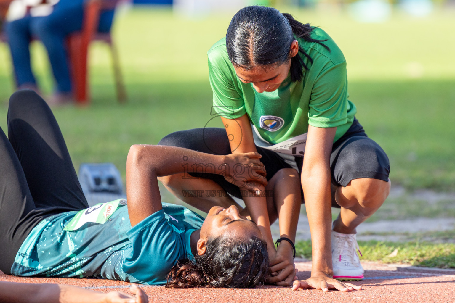 Day 3 of 33rd National Athletics Championship was held in Ekuveni Track at Male', Maldives on Saturday, 7th September 2024. Photos: Suaadh Abdul Sattar / images.mv