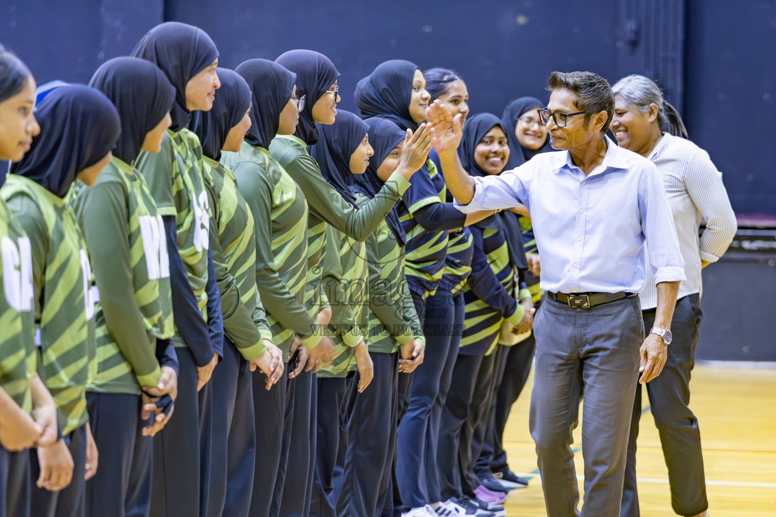 Finals of 26th Inter-School Netball Tournament 2025 was held in Social Center Indoor Hall on Saturday, 8th November 2025. Photos: Areef Adam / images.mv