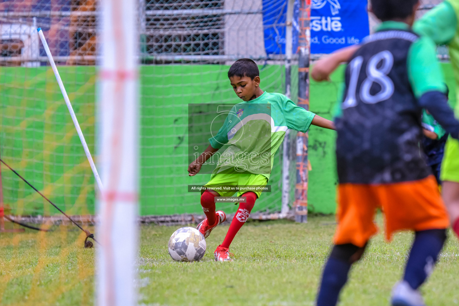 Day 3 of Milo Kids Football Fiesta 2022 was held in Male', Maldives on 21st October 2022. Photos: Nausham Waheed/ images.mv