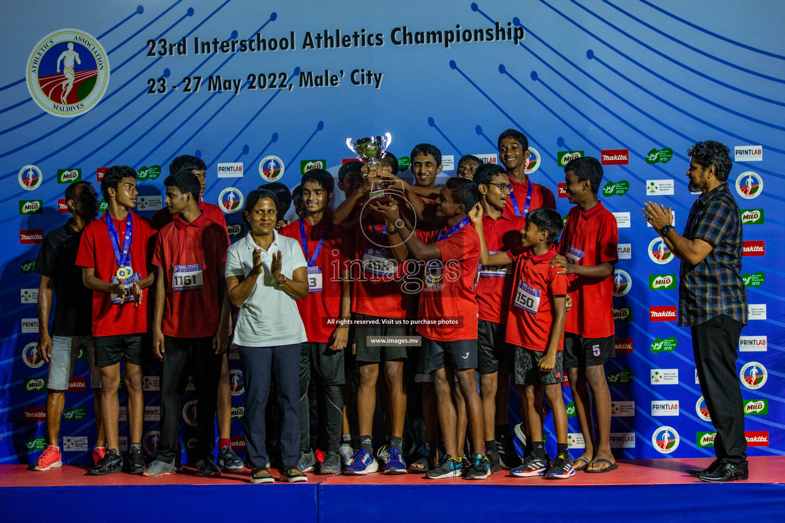 Day 5 of Inter-School Athletics Championship held in Male', Maldives on 27th May 2022. Photos by: Nausham Waheed / images.mv