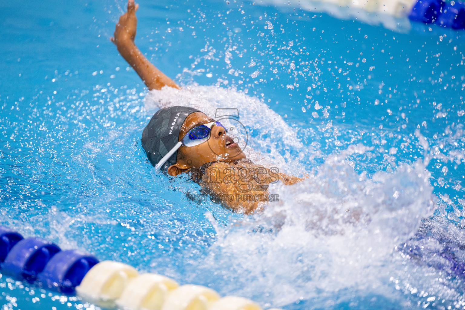 Day 1 of BML 21st Interschool Swimming Competition 2025 was held in Hulhumale' Swimming Pool, Hulhumale', Maldives on Saturday, 11th October 2025. Photos: Ismail Thoriq / images.mv